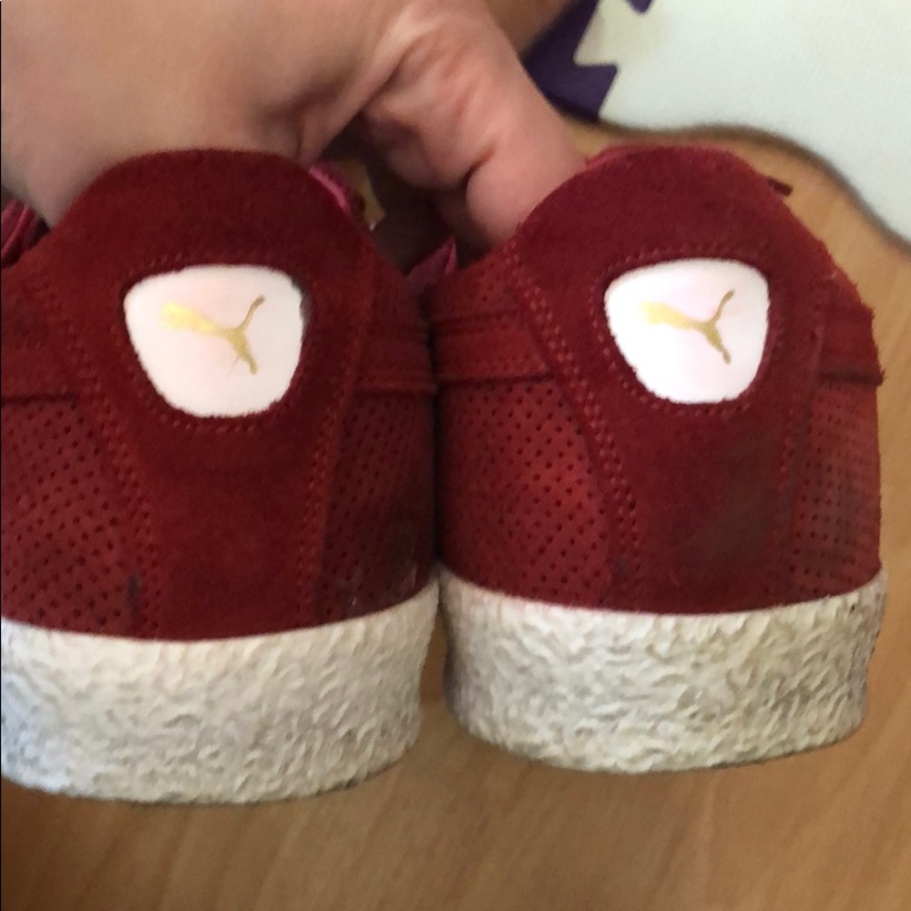 PUMA te-ku sneakers red size 11 - Picture 3 of 8